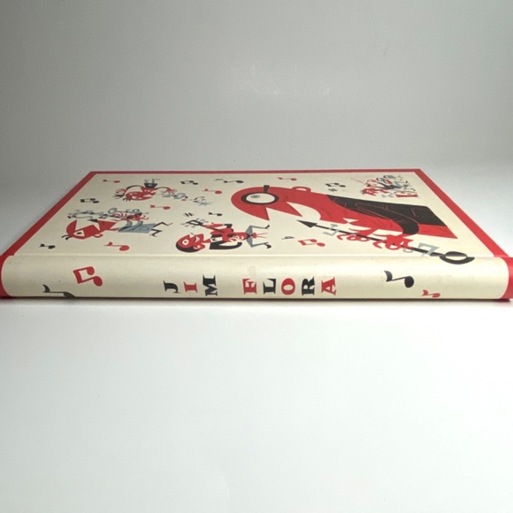 Vintage Jim Flora Deluxe Journal Dark Horse Art Retro Mid-Century Jazz Music MCM - Picture 3 of 8